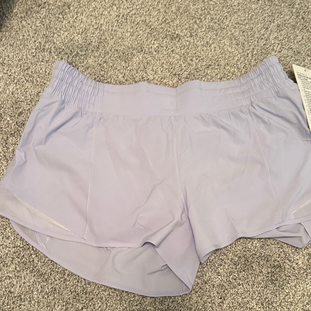 lululemon athletica Light Purple Athletic Shorts